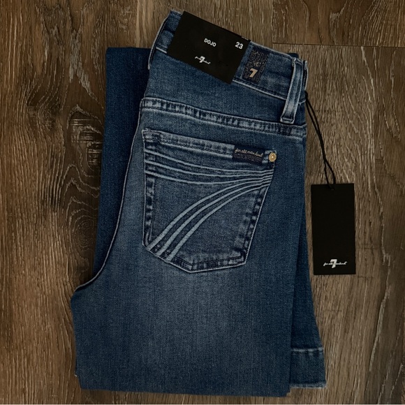 NWT 7 For All Mankind Dojo Jeans 7FAMK - Picture 2 of 6